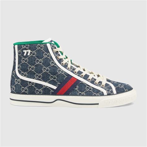 gucci sneakers denim